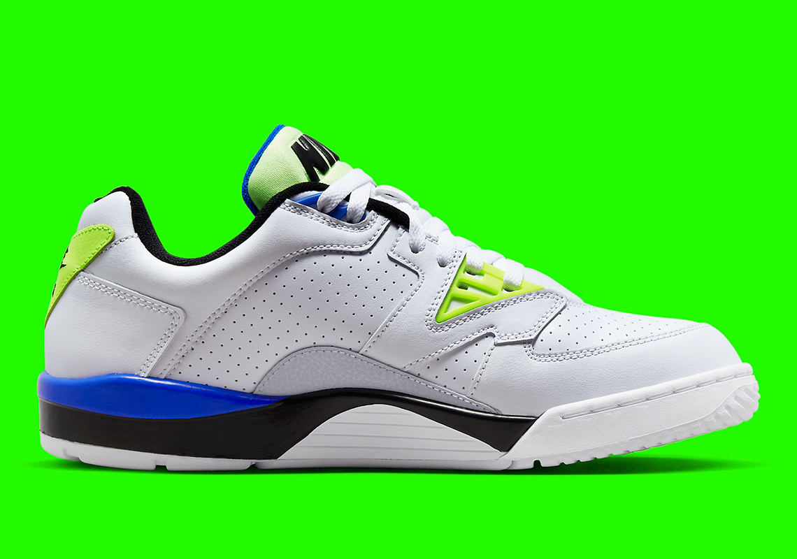 Nike Air Cross Trainer Low White Black Volt Royal Fd0788 100 3