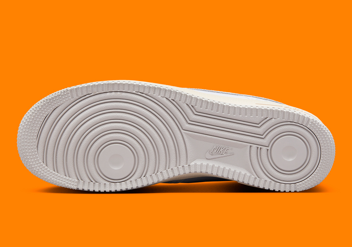 Nike Air Force 1 Low Splatter White Grey Orange Fd9758 100 7