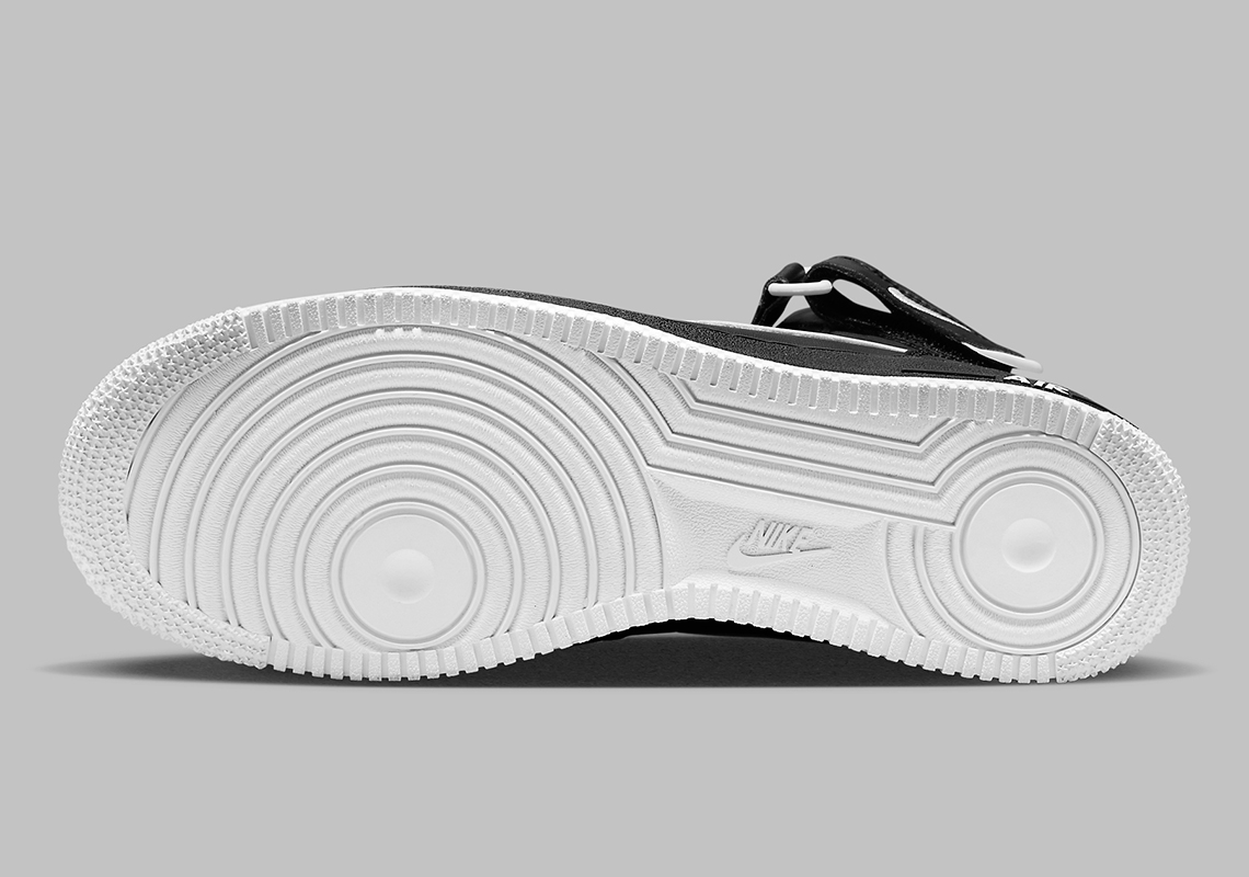 Nike Air Force 1 Mid Black White Dv0806 001 5