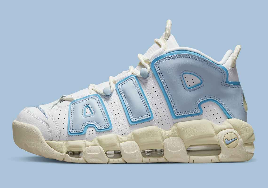 Nike Air More Uptempo White Blue Sail Fd9869 100 3