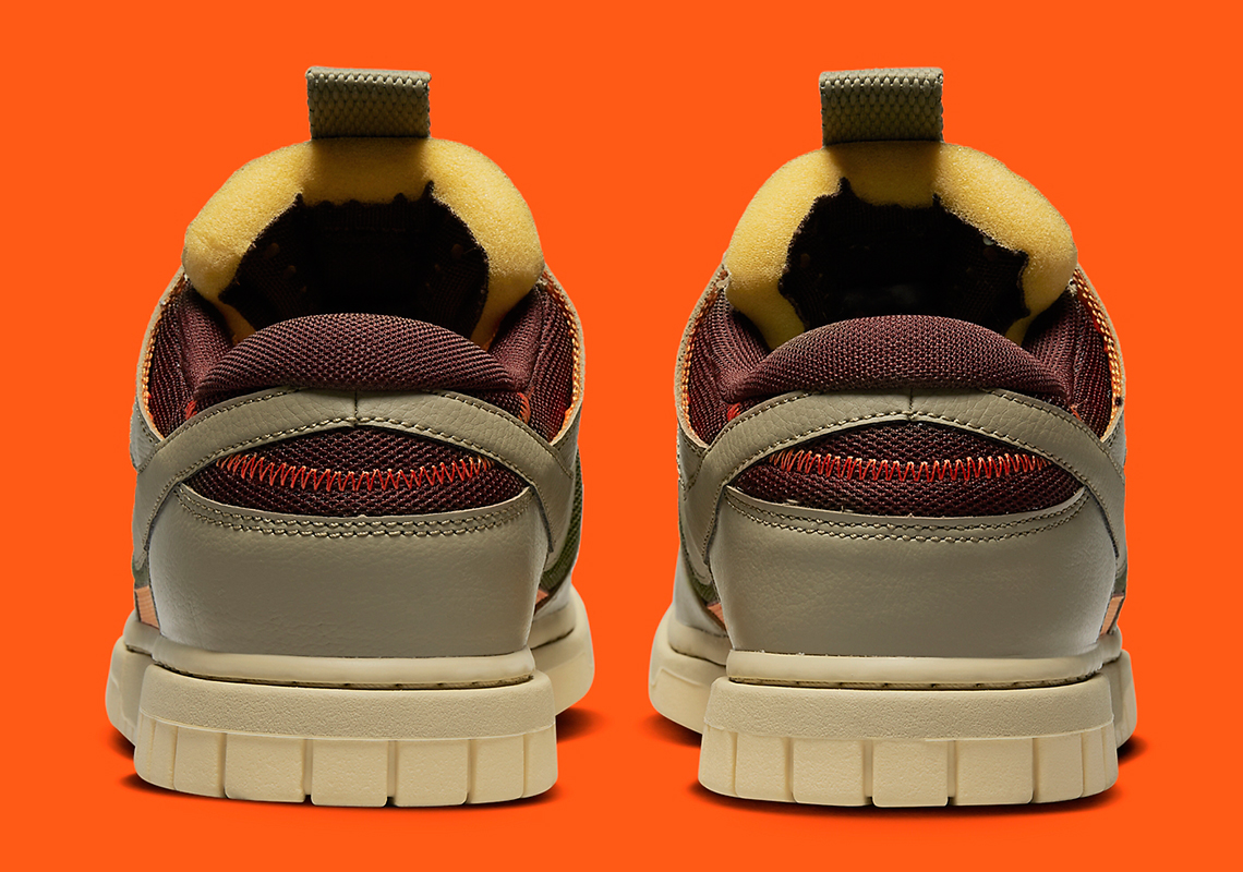 Nike Dunk Low Remastered Light Olive Orange Brown Dv0821 200 7