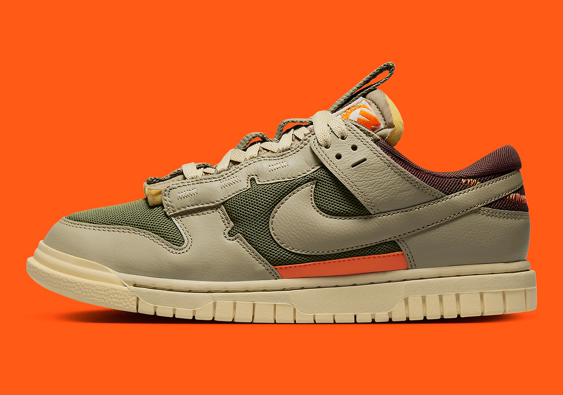 Nike Dunk Low Remastered Light Olive Orange Brown Dv0821 200 8