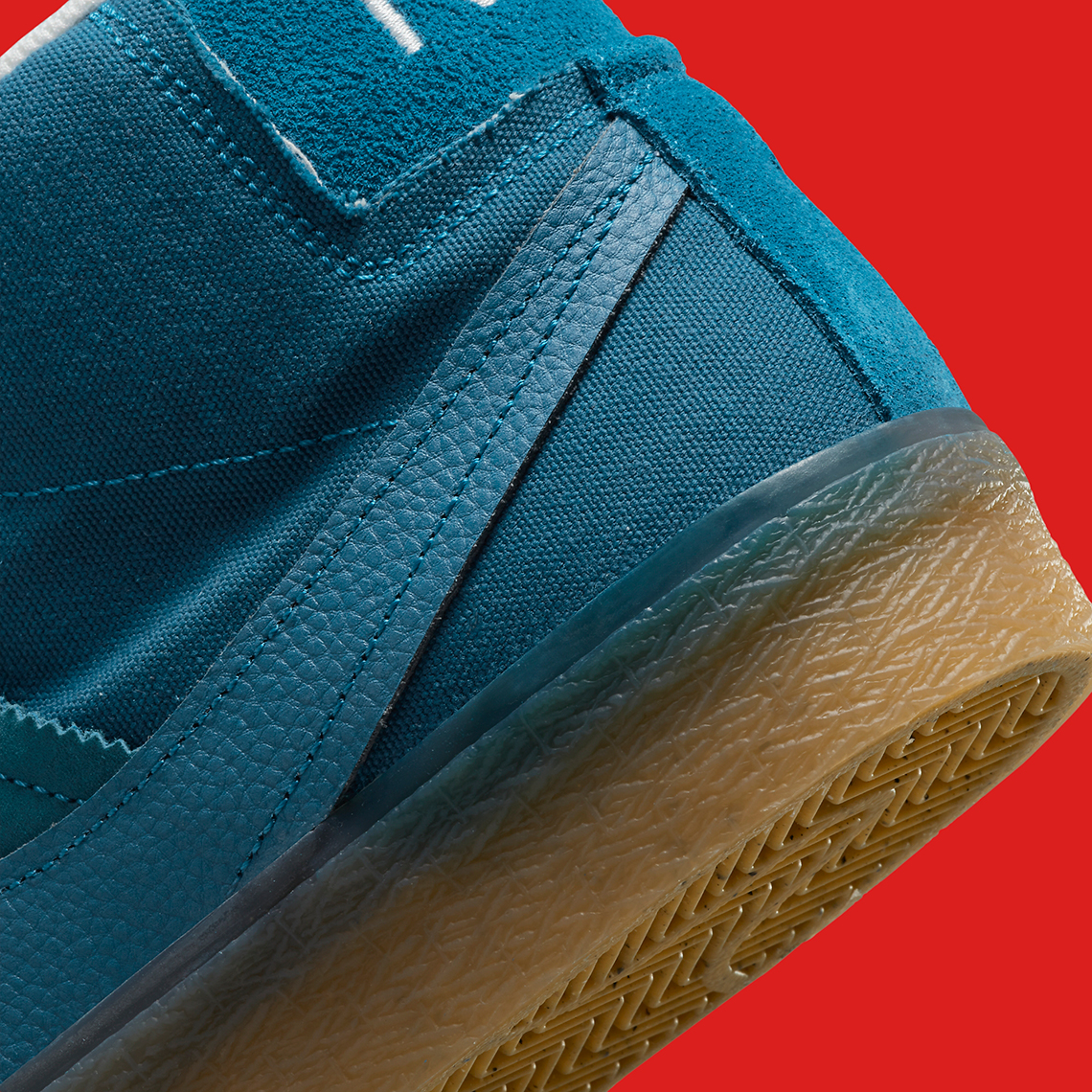 Nike Sb Blazer Mid Teal Gum Dv5468 300 2