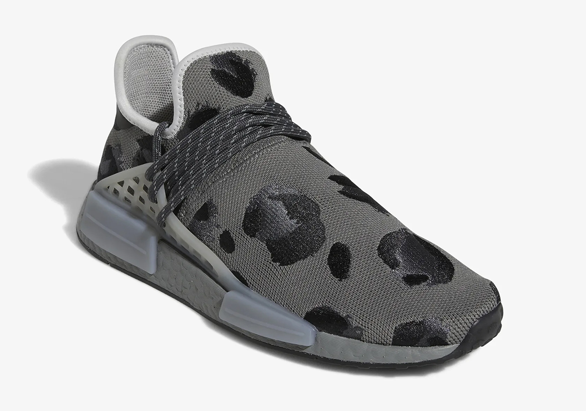 Pharrell's adidas NMD Hu Animal Print Gets A Greyscale Makeover