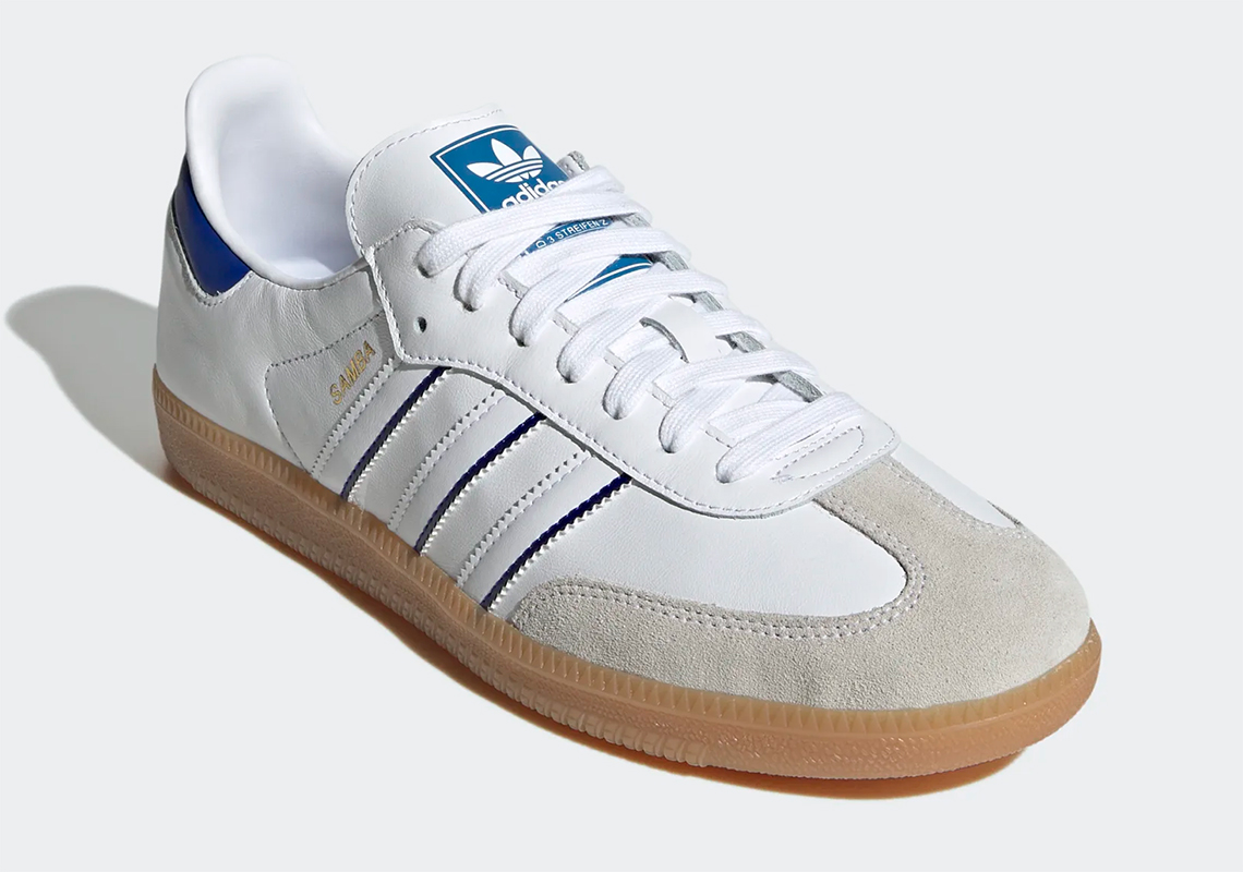 Varying Shades Of Blue Accent The adidas Samba