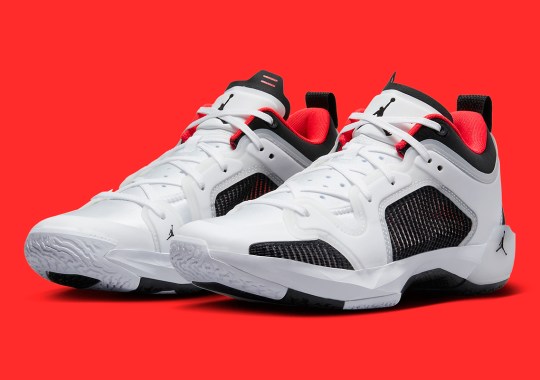 Official Images Of The Air Jordan 37 Low “Siren Red”