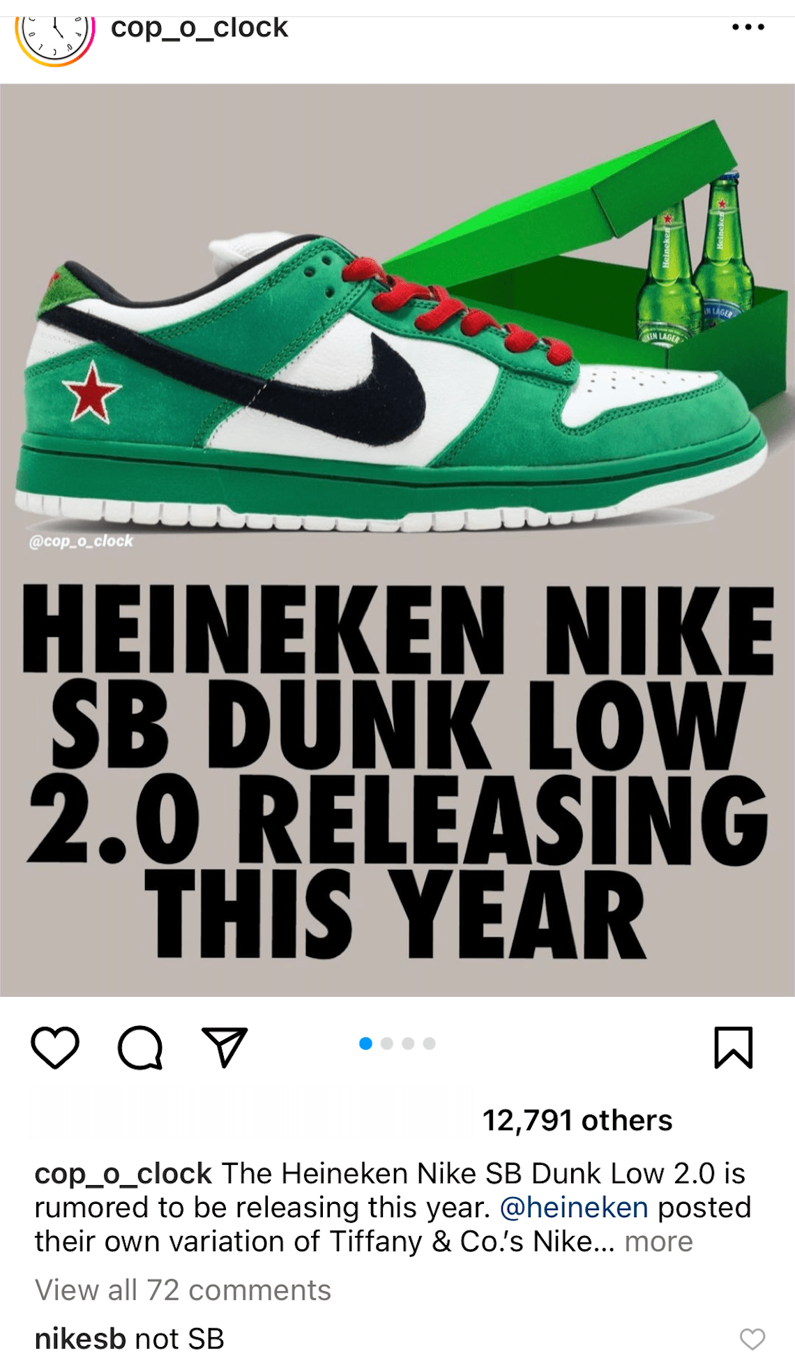Heineken Nike Dunk 2023 05