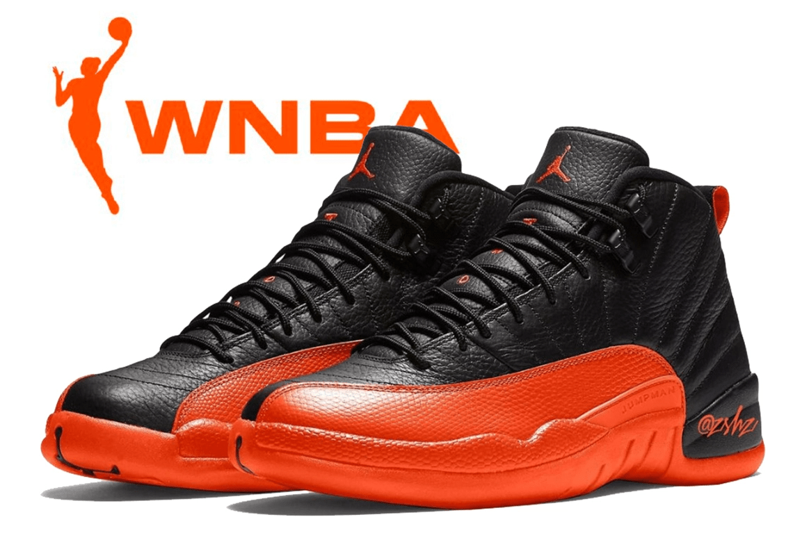 Jordan 12 Brilliant Orange Wnba