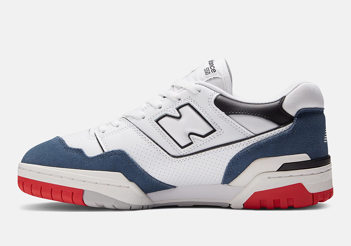 New Balance 550 White Navy Red Bb550ncn 2