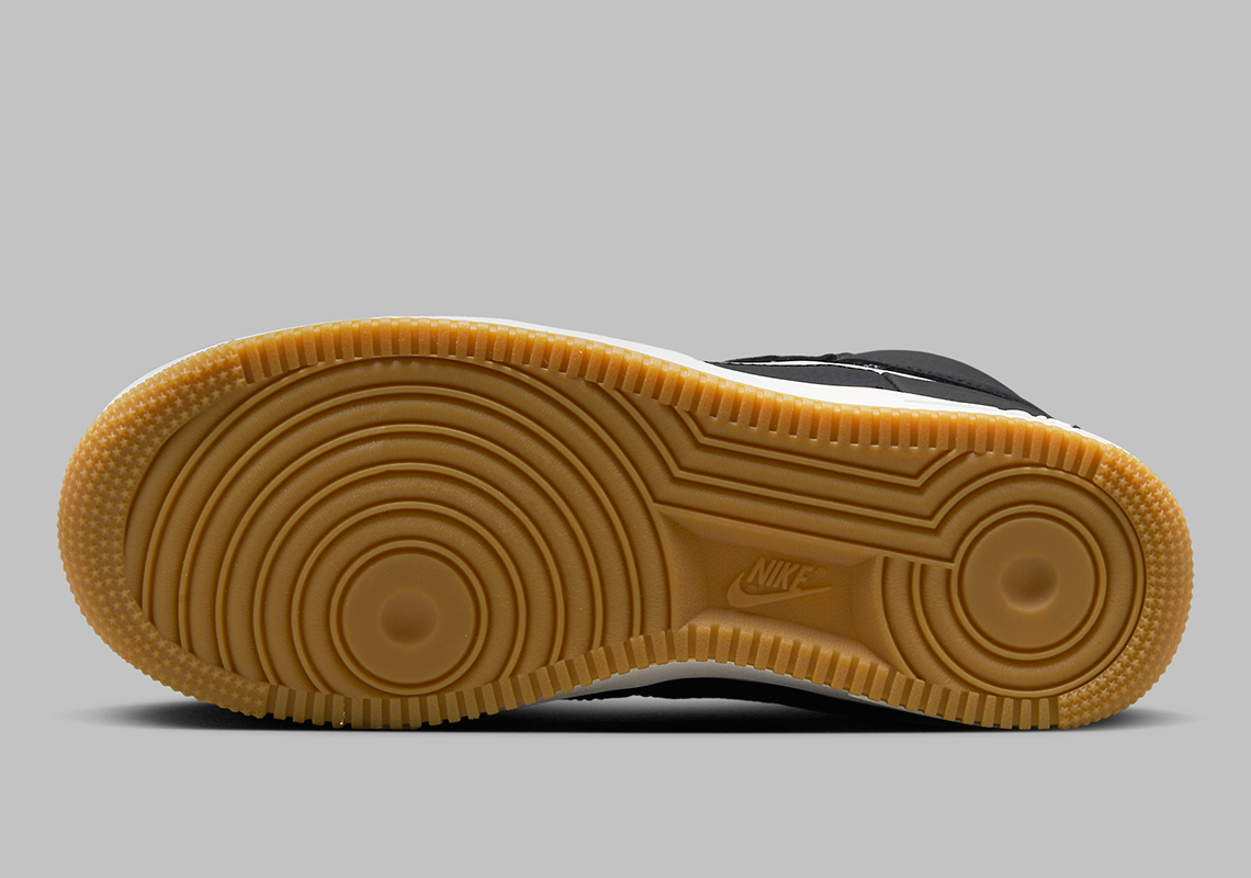 Nike Air Force 1 Sculpt Black White Gum Dq5007 001 7