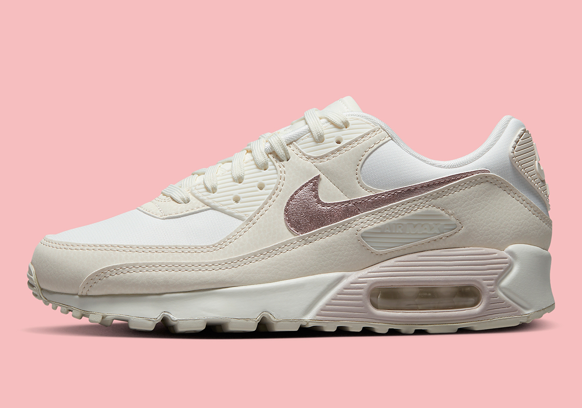 Nike Air Max 90 Womens Metallic Pink Dx0115 101 2