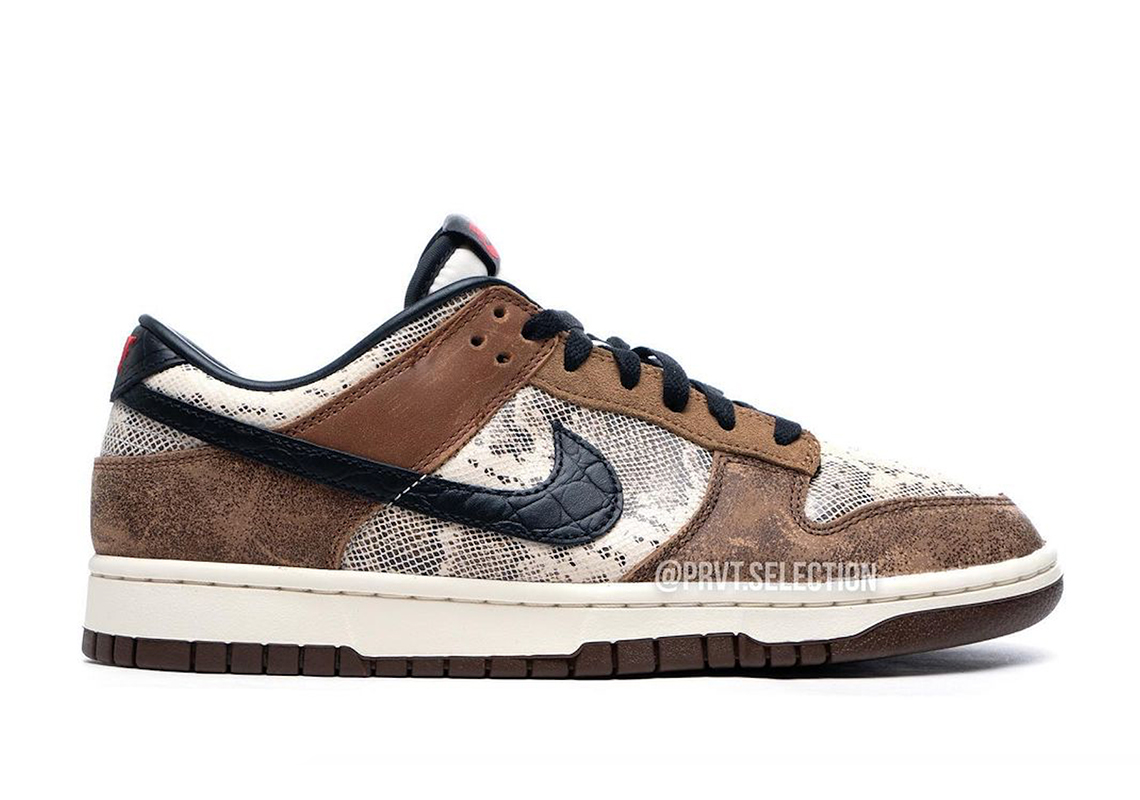 Nike Dunk Low Co Jp Brown Snakeskin 7