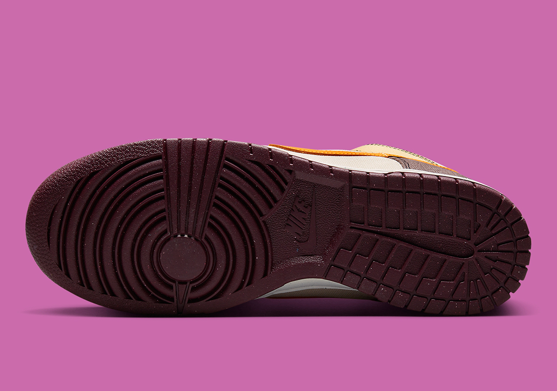 Nike Dunk Mid Coconut Milk Vivid Orange Celestial Gold Plum Eclipse Sail Night Maroon Dv0830 101 4