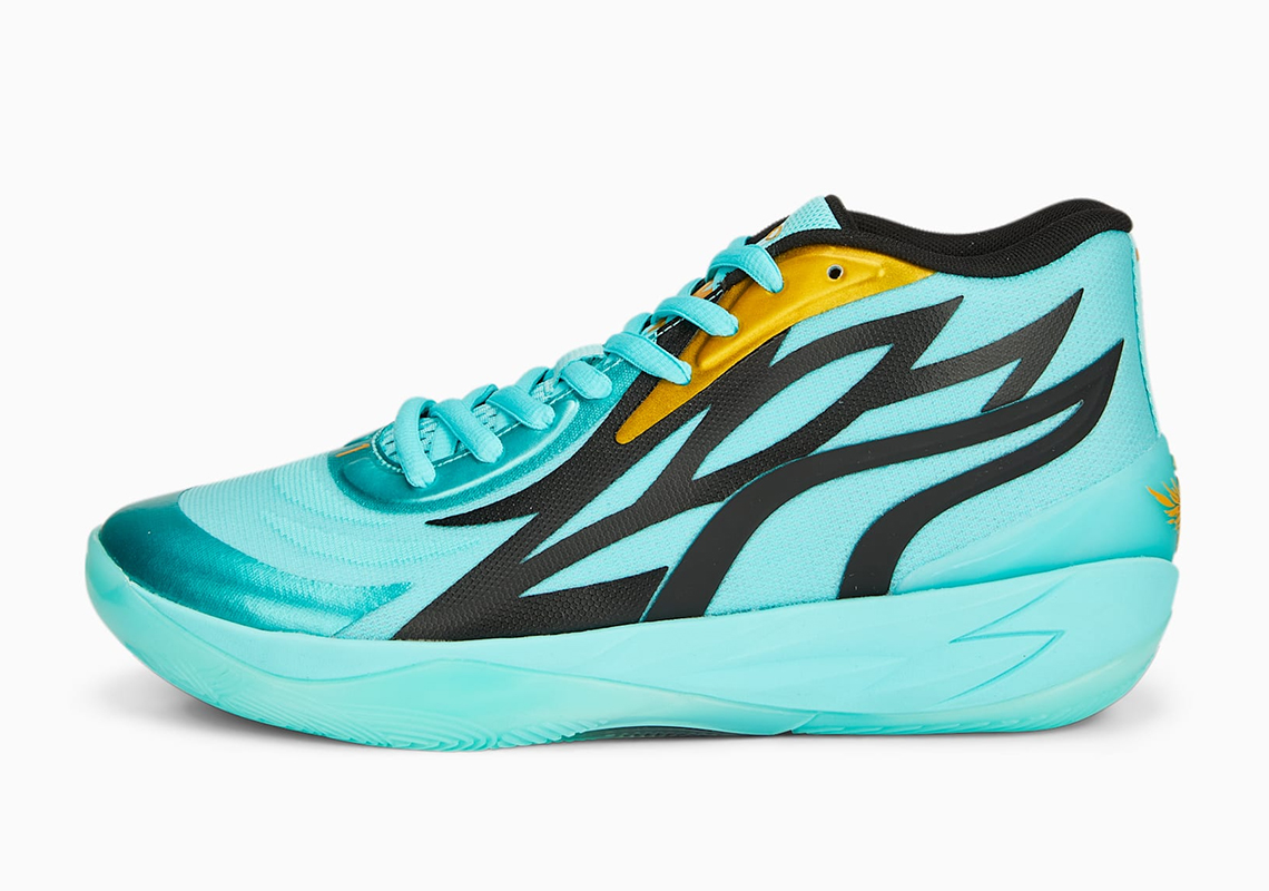 LaMelo Ball's PUMA MB.02 Takes On A Fresh "Teal" Look