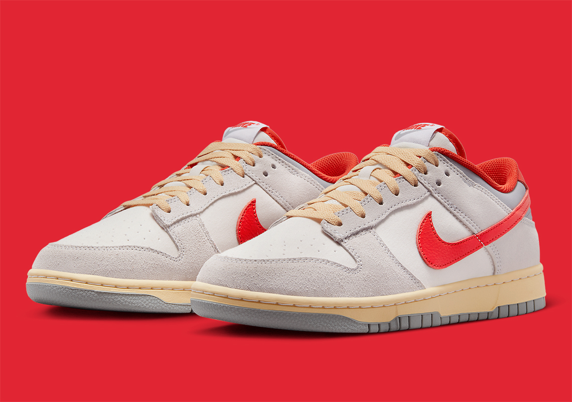 The Nike Dunk Low "Athletic Department" Comes With Aged Midsoles and Laces