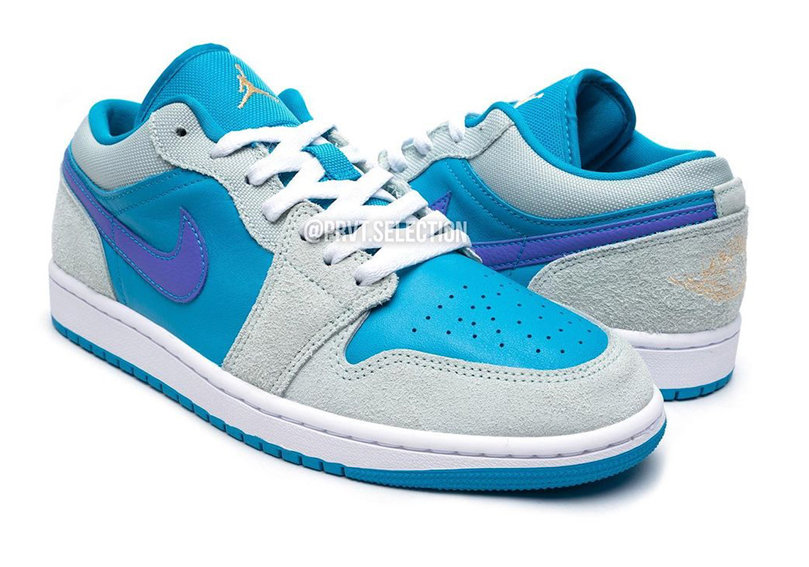 Air Jordan 1 Low Air Jordan 1 Low Grey Blue Purple Dx4334 300 6