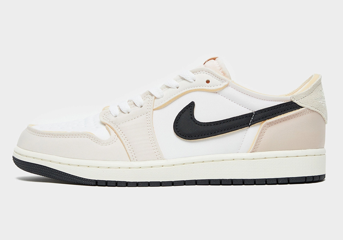 The Air Jordan 1 Low OG EX Returns In “Sail/Atmosphere Grey”