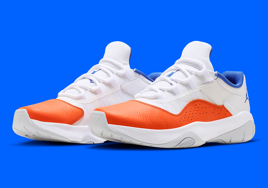 The Air Jordan 11 CMFT Low Dresses In Knicks-Friendly Hues