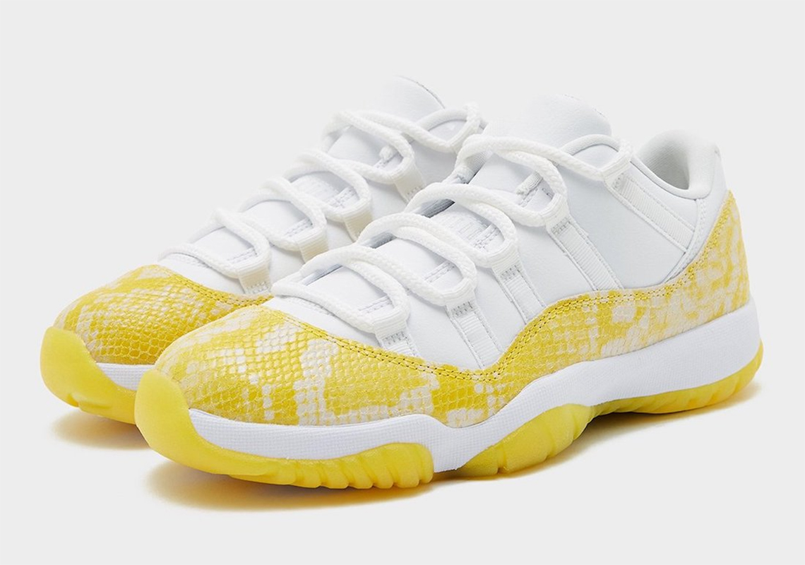 The Air Jordan 11 Low "Yellow Snakeskin" Expected In May