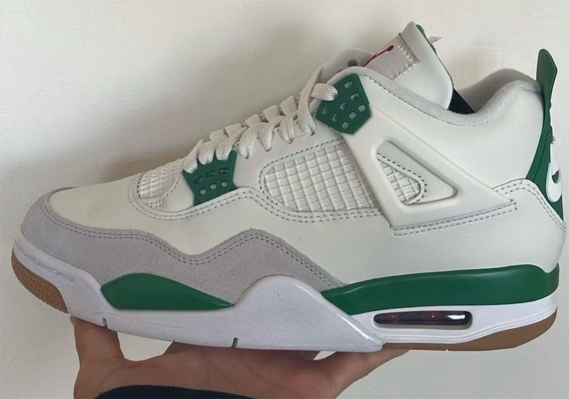 Nike SB x Air Jordan 4 "Pine Green" Expected To Release This March
