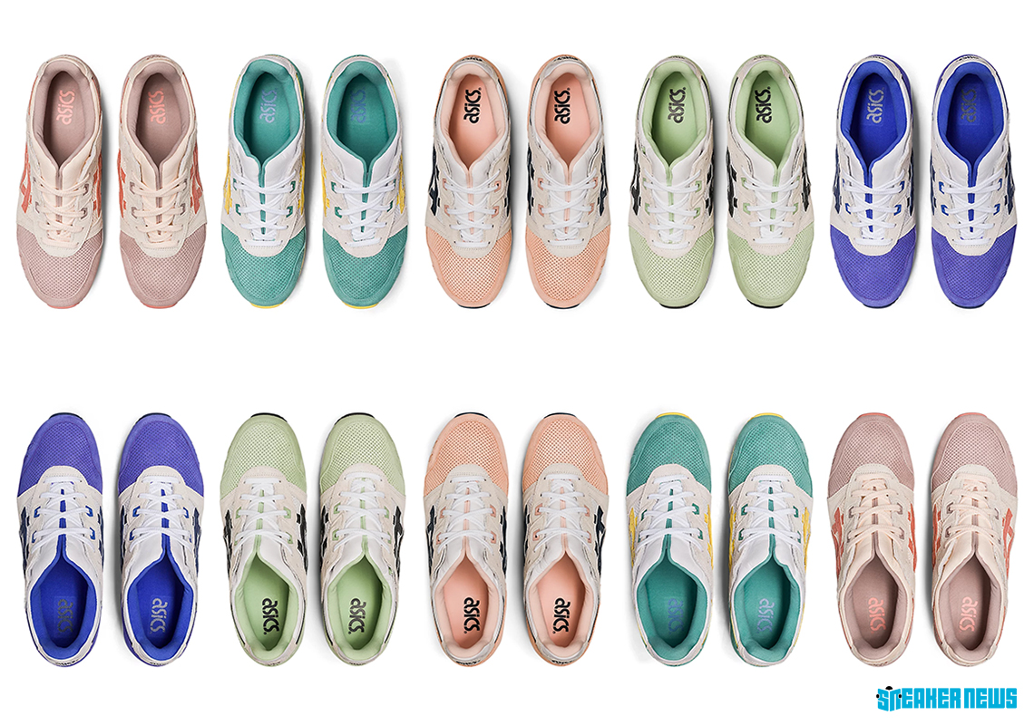 The ASICS GEL-LYTE III "Colored Toe" Pack Is Comprised Of Several Vibrant Styles