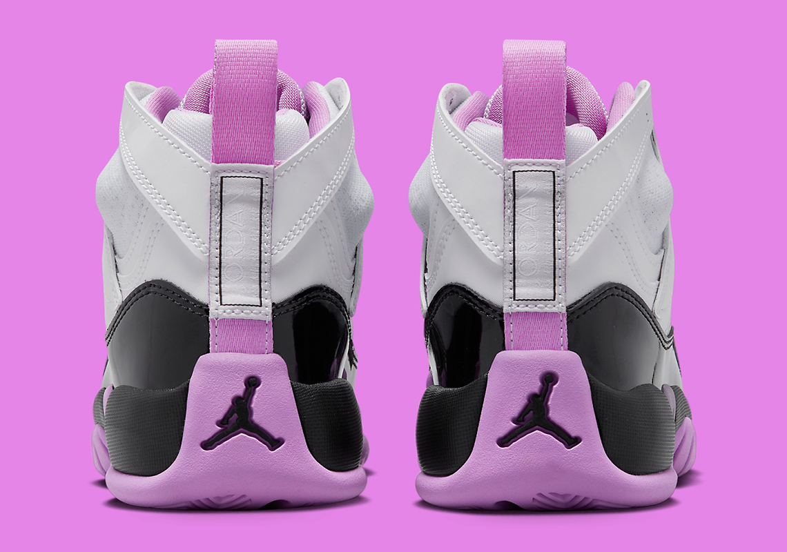 Jordan Two Trey Gs White Barely Grape Rush Fuchsia Black Dq8431 105 4