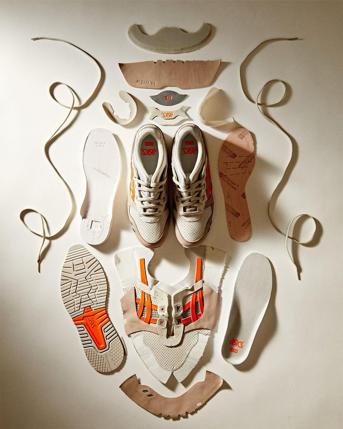 Kith Asics Gel Lyte Iii Remastered Super Orange 3