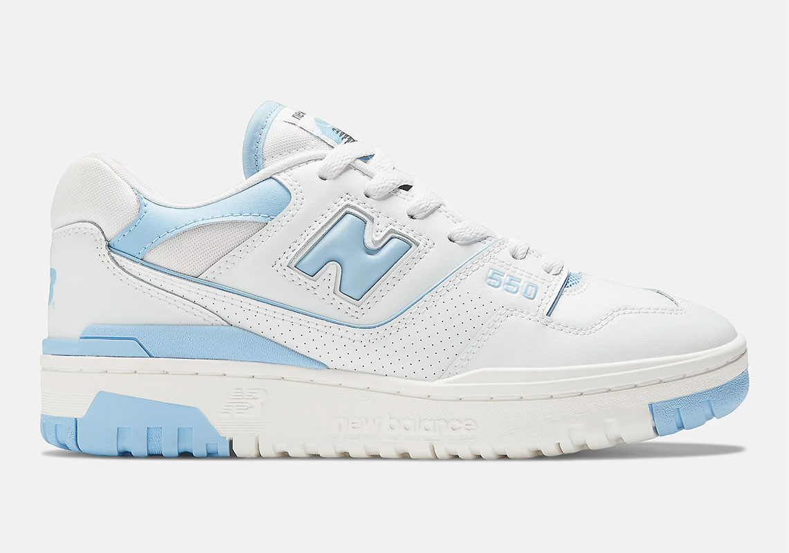 The New Balance 550 "Blue Haze" Makes A Familiar, UNC Reminiscent Impression