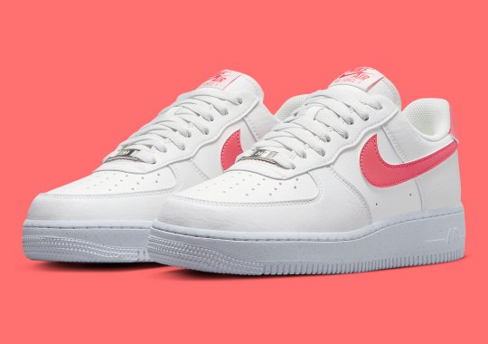 The Nike Air Force 1 Next Nature Prepares For Valentine’s Day With A Touch Of Pink