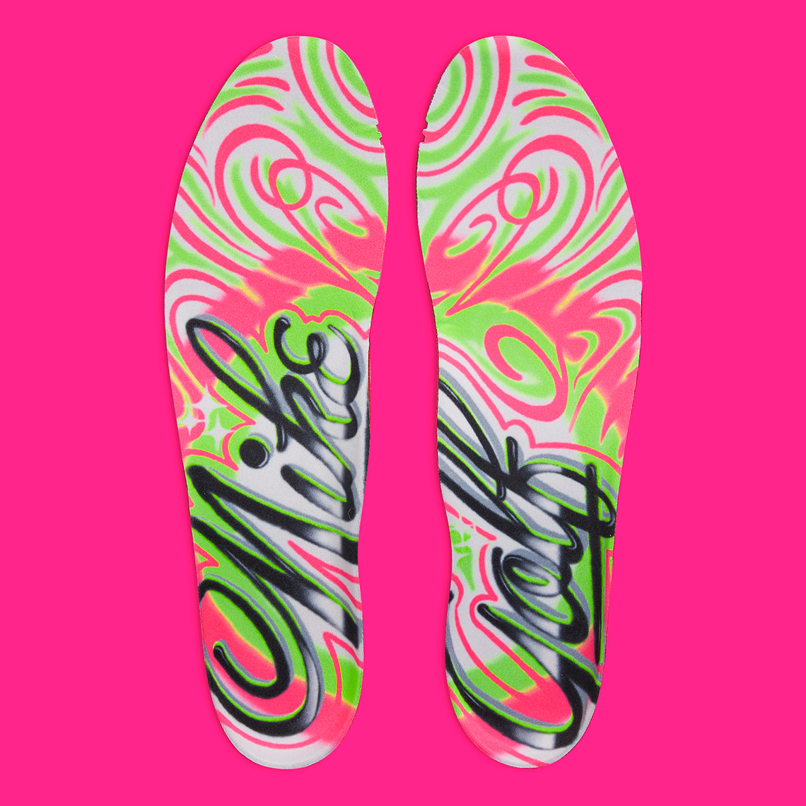 Nike Air Max 1 Golf Airbrush Green Pink 4