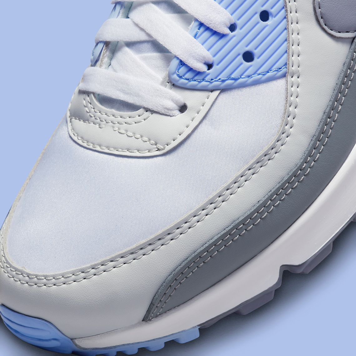 Nike Air Max 90 Grey Light Blue Fb8570 100 6