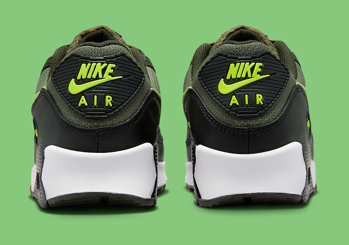 Nike Air Max 90 Sequoia Medium Olive Dq4071 200 6