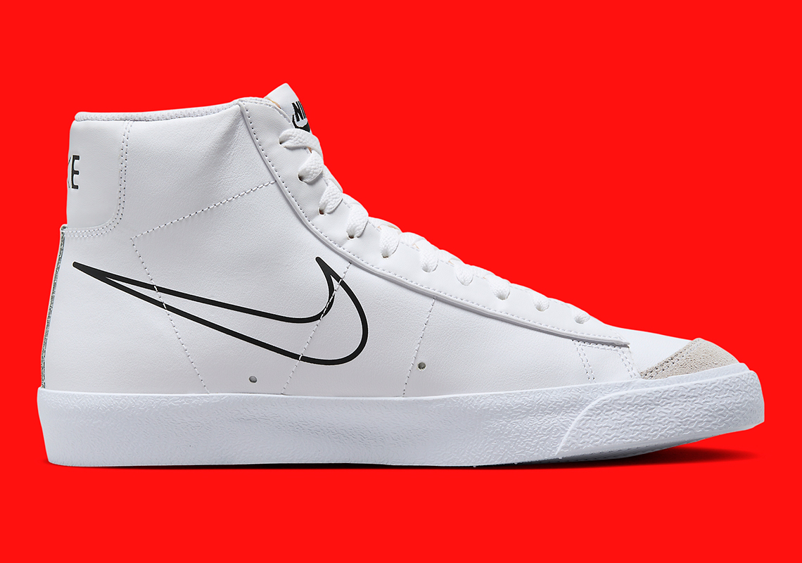 Nike Blazer Mid 77 Multi Swoosh Fj4827 100 1