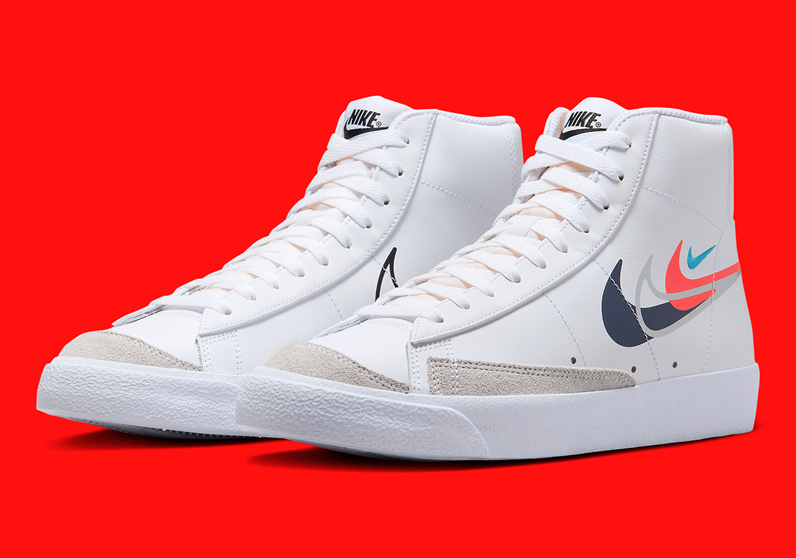 Nike Blazer Mid 77 Multi Swoosh Fj4827 100 4