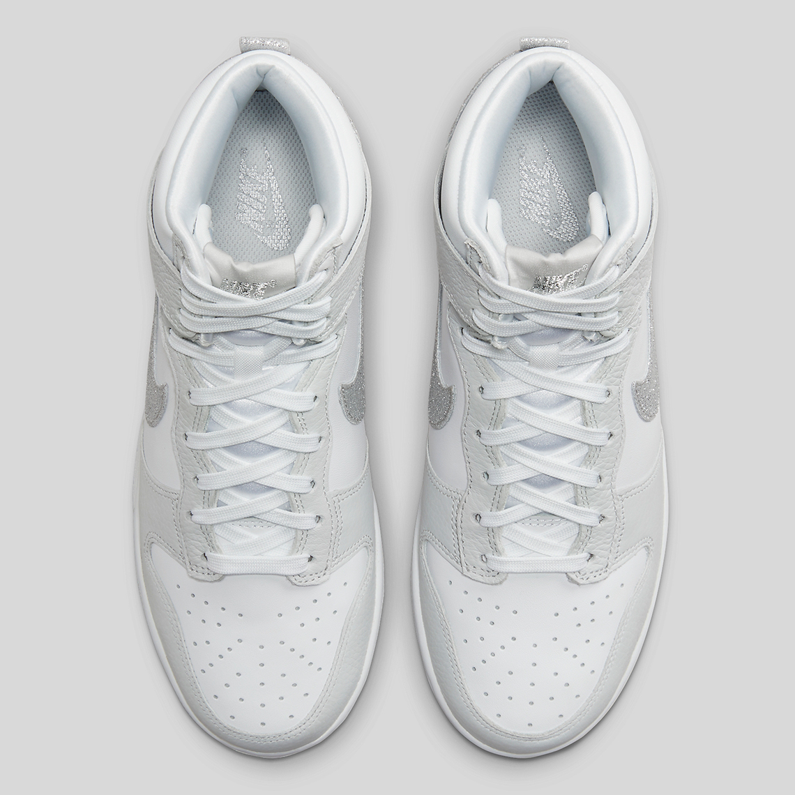 Nike Dunk High Silver Swoosh Fj4578 100 7