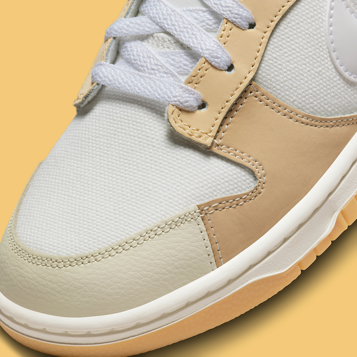 Nike Dunk Low White Sail Tan Fj5475 100 5