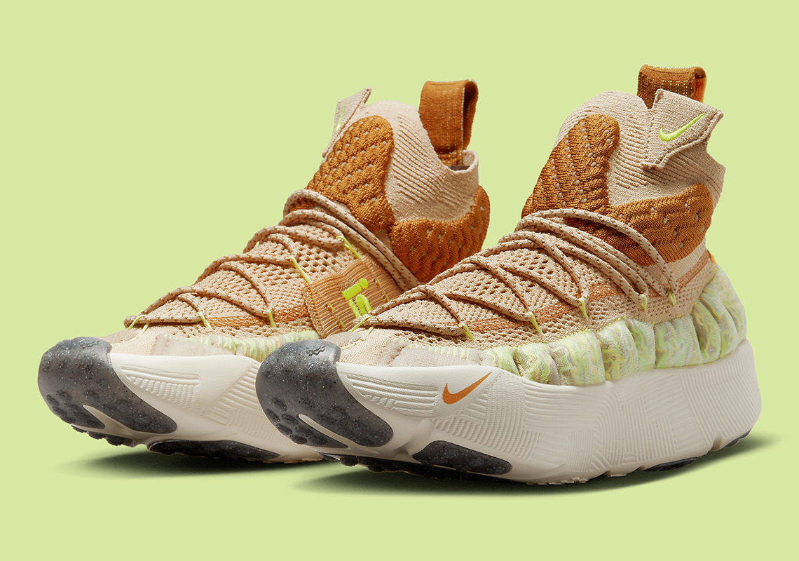 Volt Accents Liven This "Sesame" Coated Nike ISPA Sense Flyknit