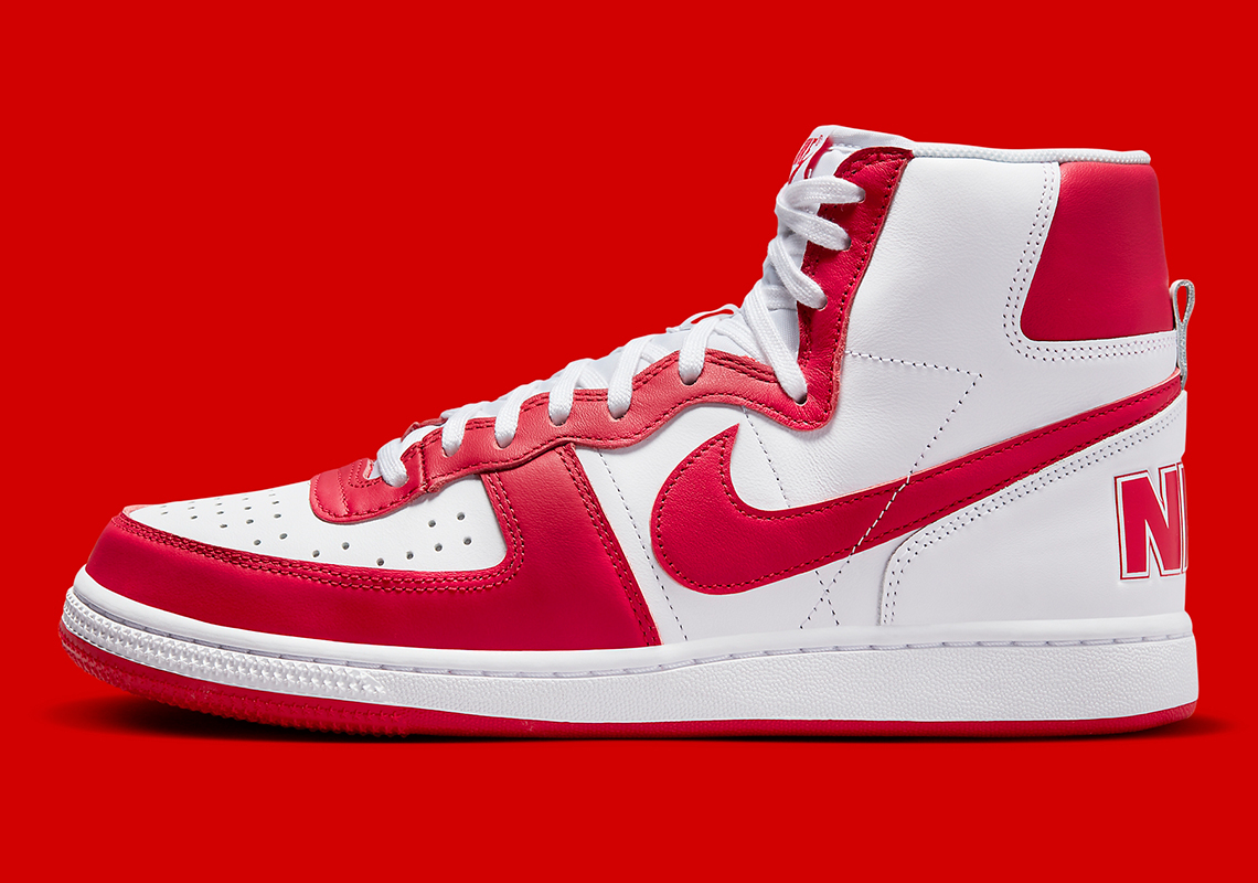 Nike Terminator High University Red White Fj4454 100 2