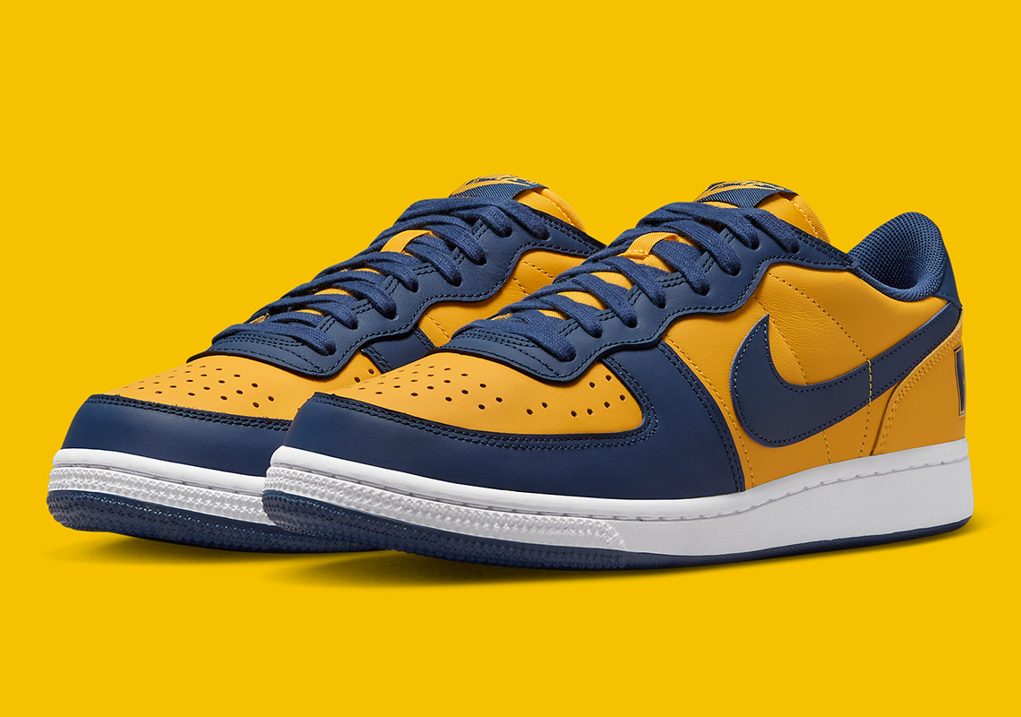 The Nike Terminator Low Recalls The OG Michigan Colors