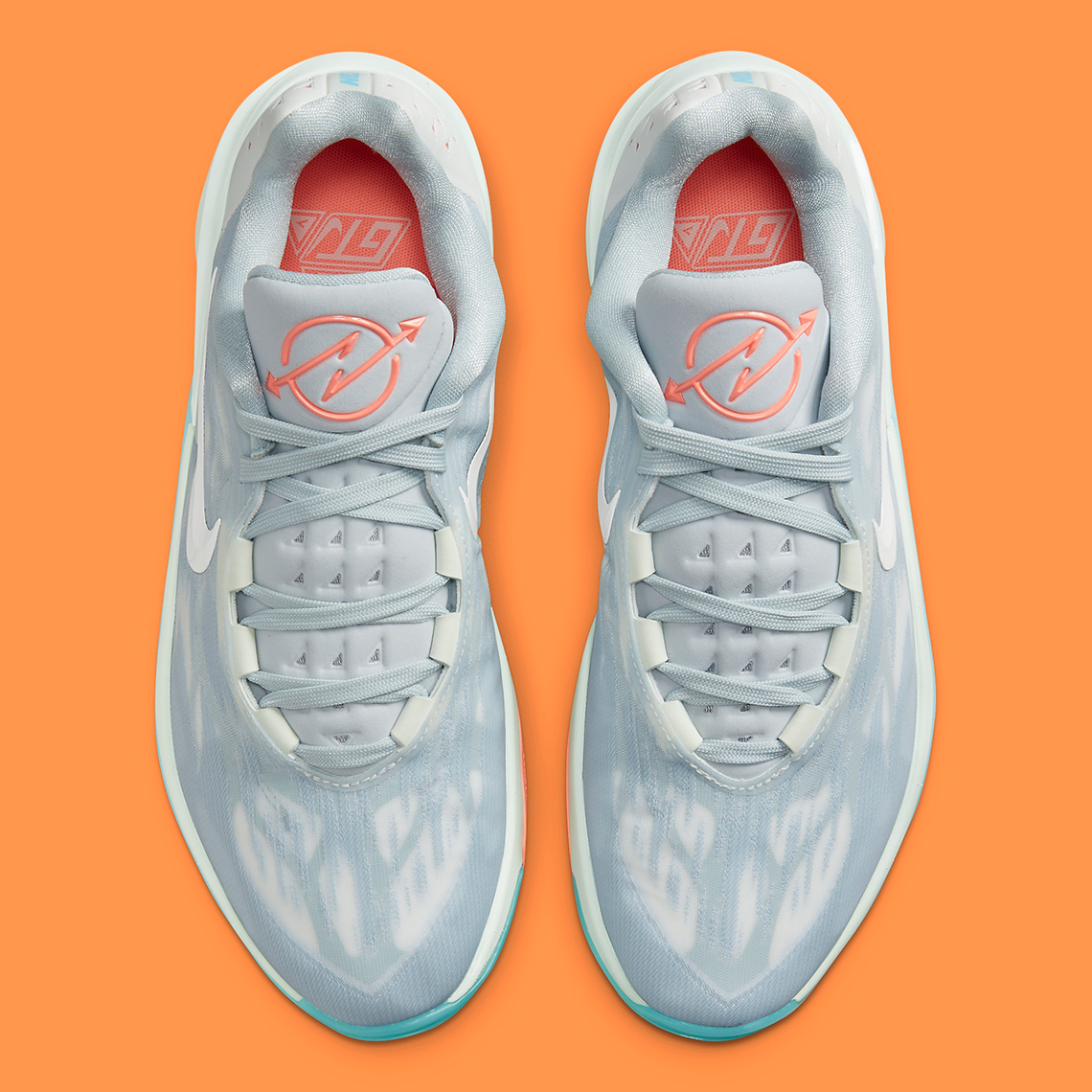 Nike Zoom Gt Cut 2 Blue Orange Dj6015 402 2