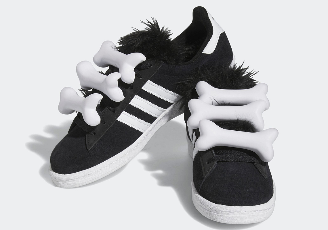 Jeremy Scott Adidas Campus 80s Bones Black Hq4493 4