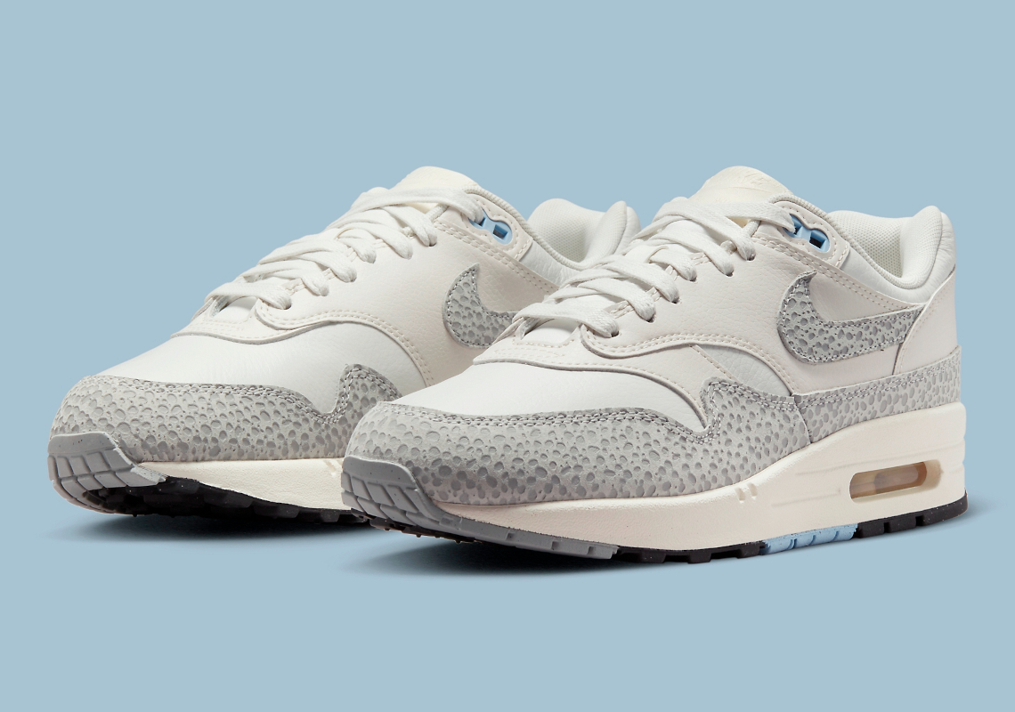 The Nike Air Max 1 "Safari" Receives A "Summit White" Makeover