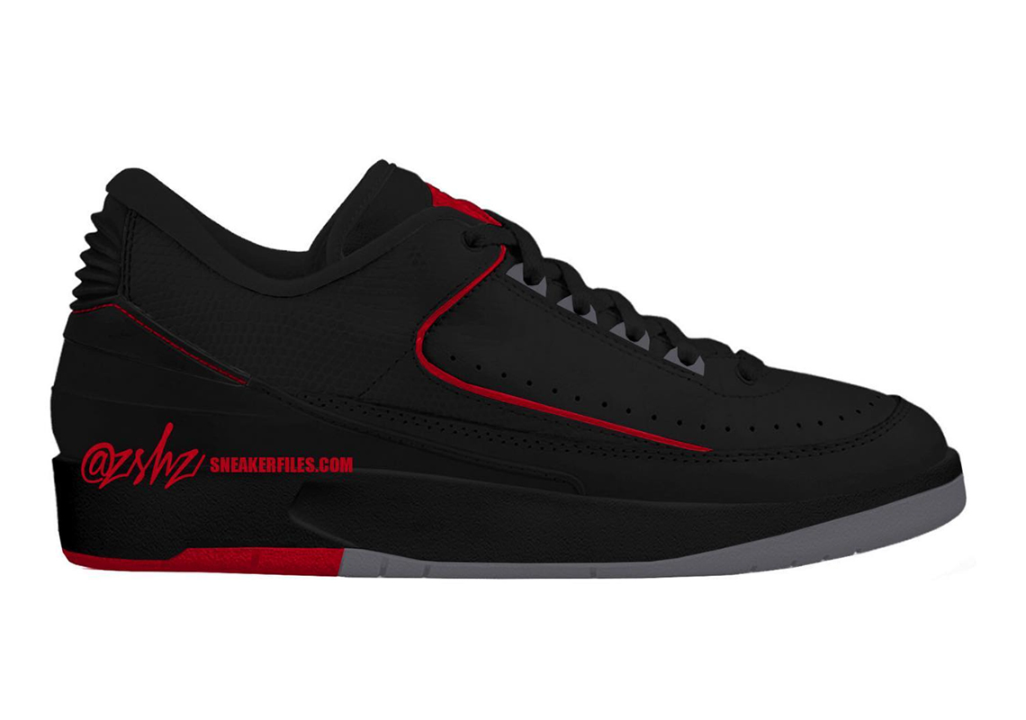 A Timeless "Bred" Colorway Appears On The Air Jordan 2 Low