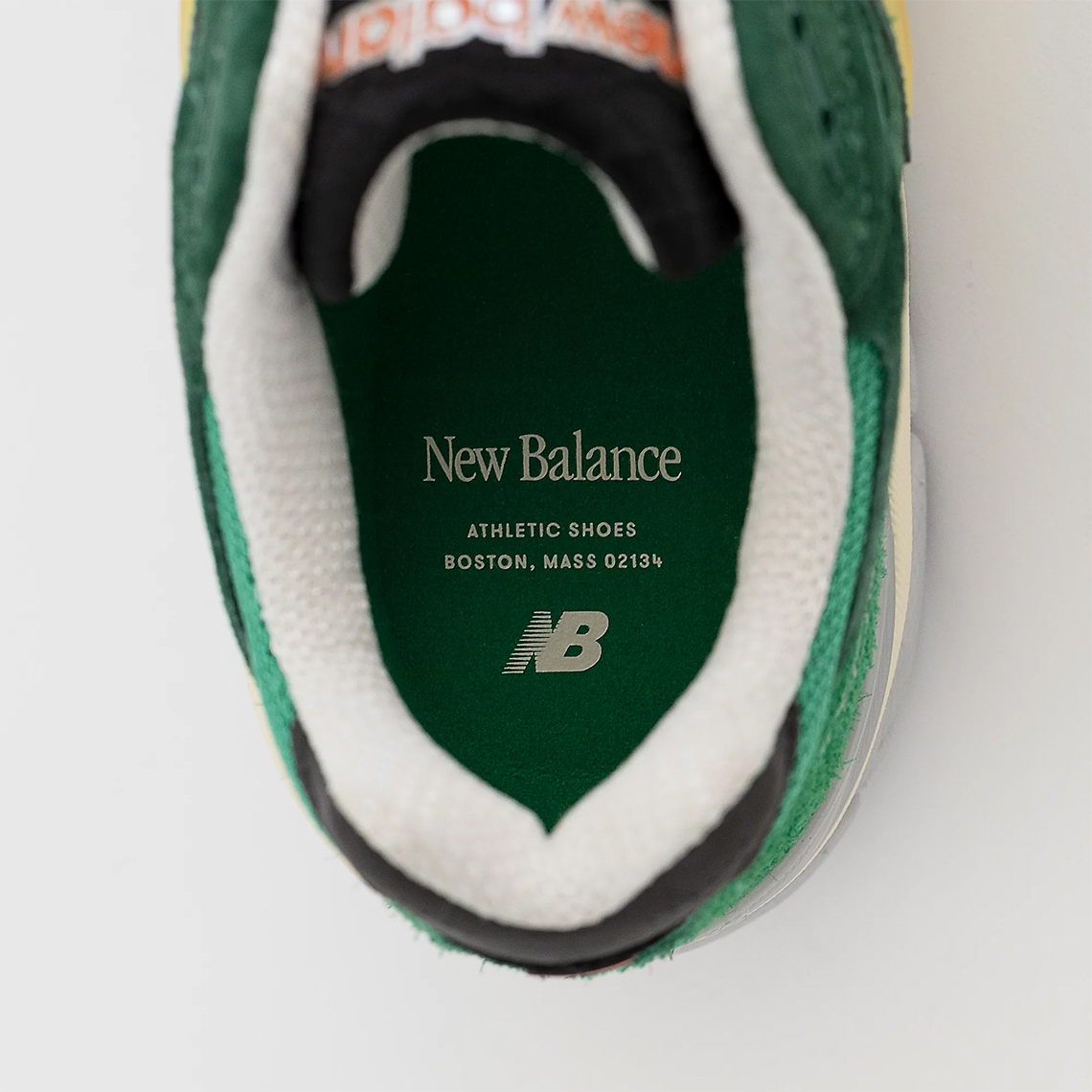 New Balance 990v3 Made In Usa Green Yellow M990gg37