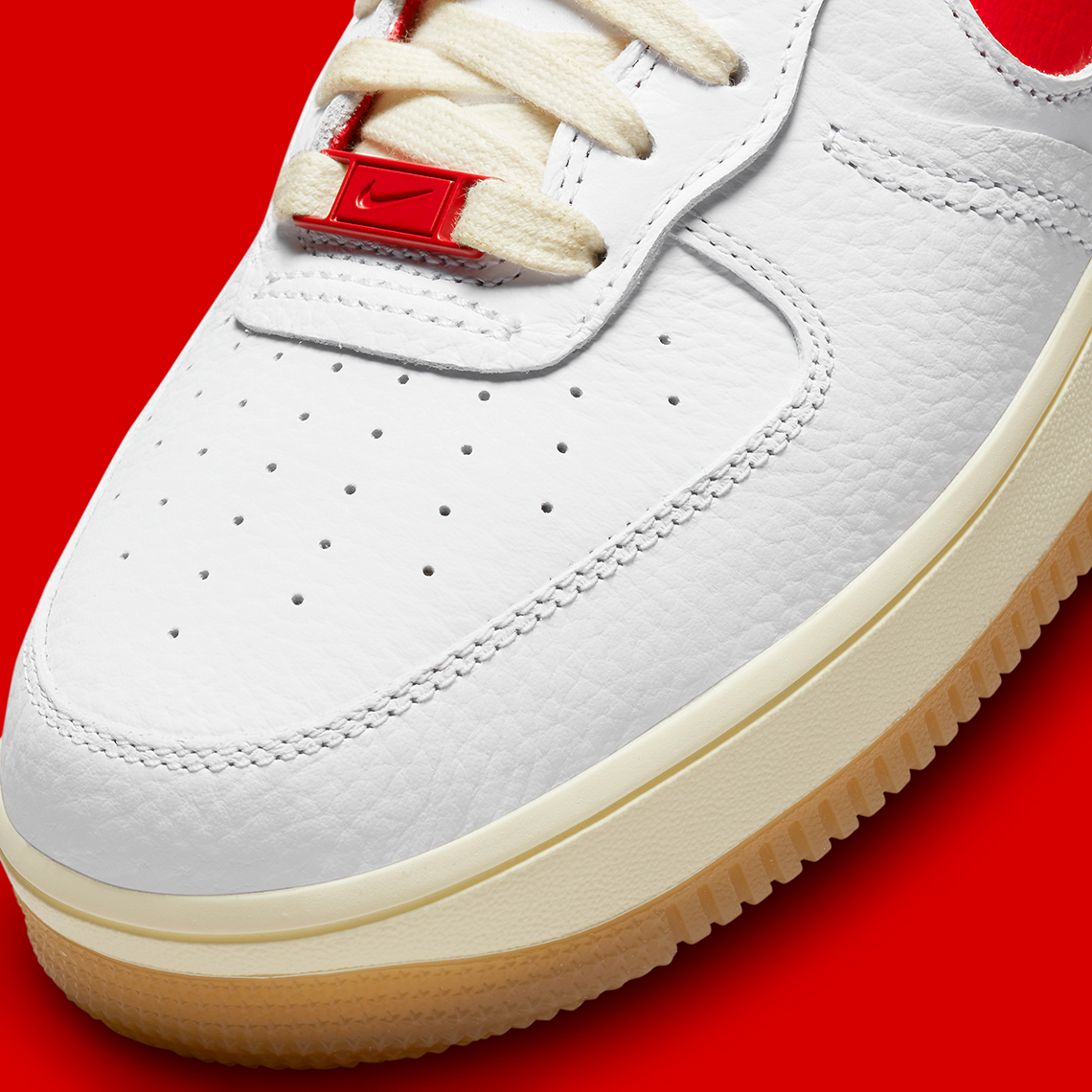 Nike Air Force 1 Sculpt White Red Coconut Milk Fn3500 100 5