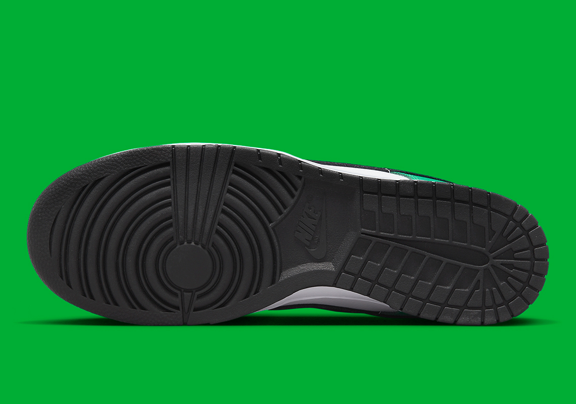Nike Dunk Low Green Black White 8