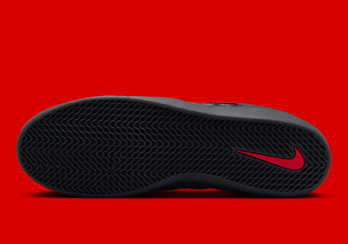 Nike Sb Ishod Black Red Dv5473 001 3