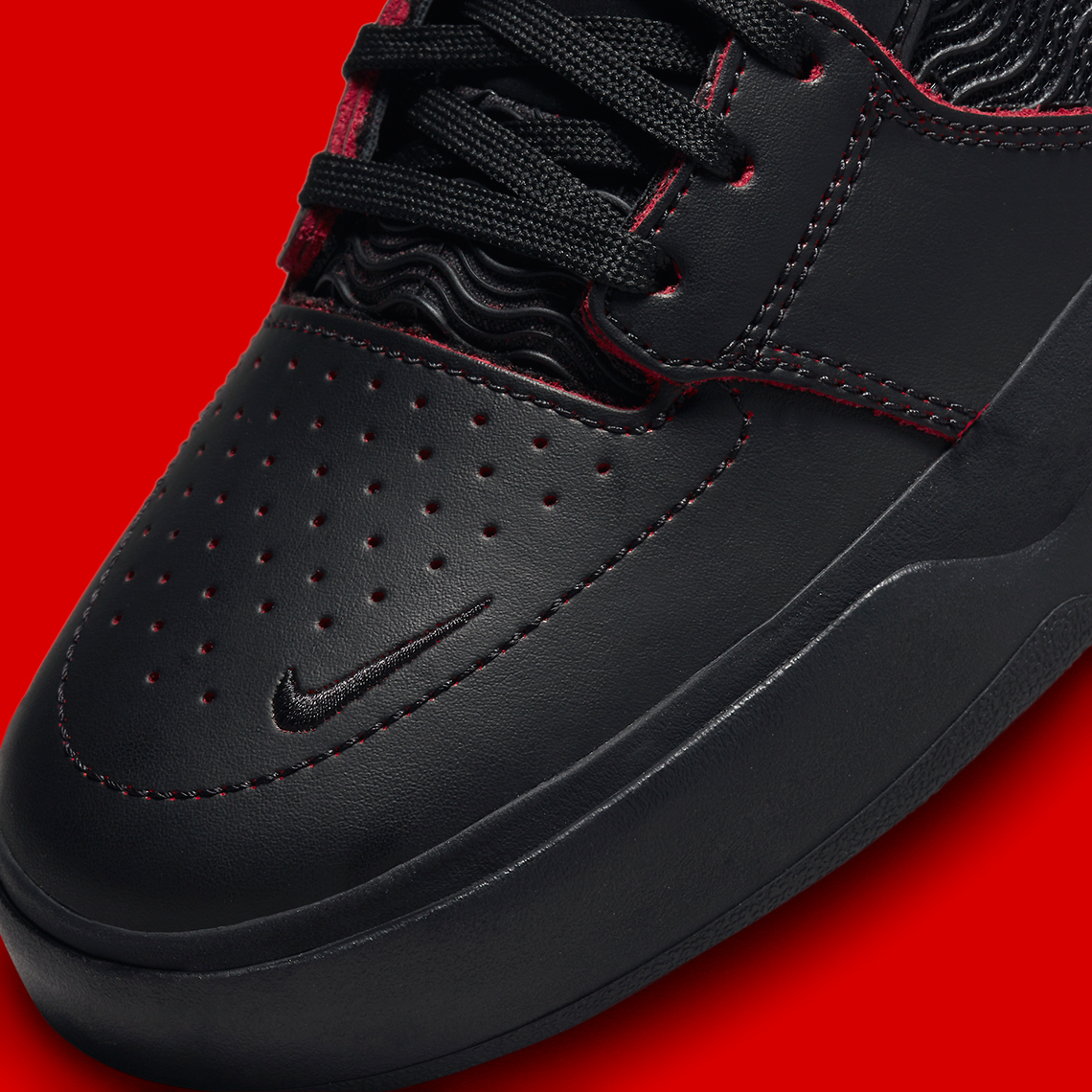 Nike Sb Ishod Black Red Dv5473 001 5