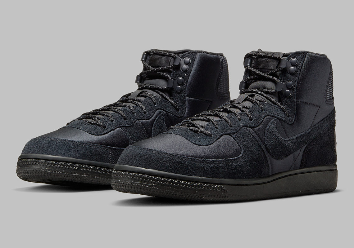 Nike Terminator High Hiking Boot Triple Black Fj5464 010 4