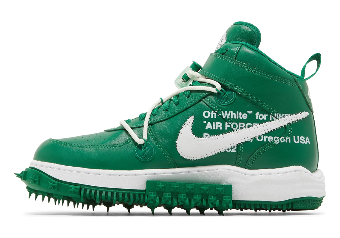 Off White Nike Air Force 1 Mid Pine Green Dr0500 300 Store List 2